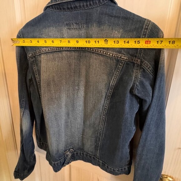 Dolce & Gabbana Denim Jean Jacket with Rhinestones - Picture 11 of 14